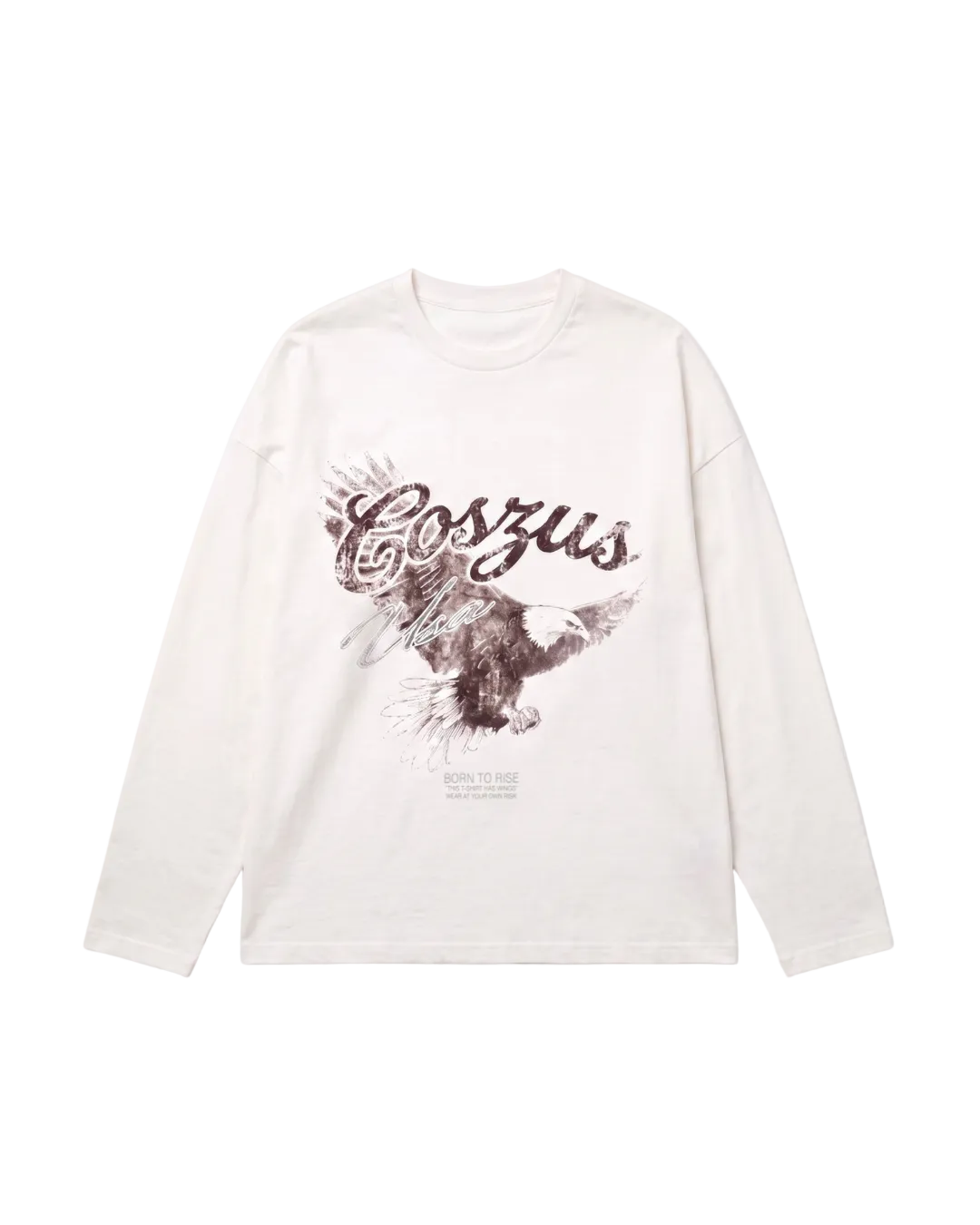 Coszus Eagle L/S White T-Shirt